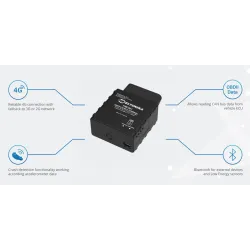 GPS Tracker Teltonika FMC001, OBDII konektor, Plug and Play, GPS, LTE Cat.1, Bluetooth LE - Obrázek 3