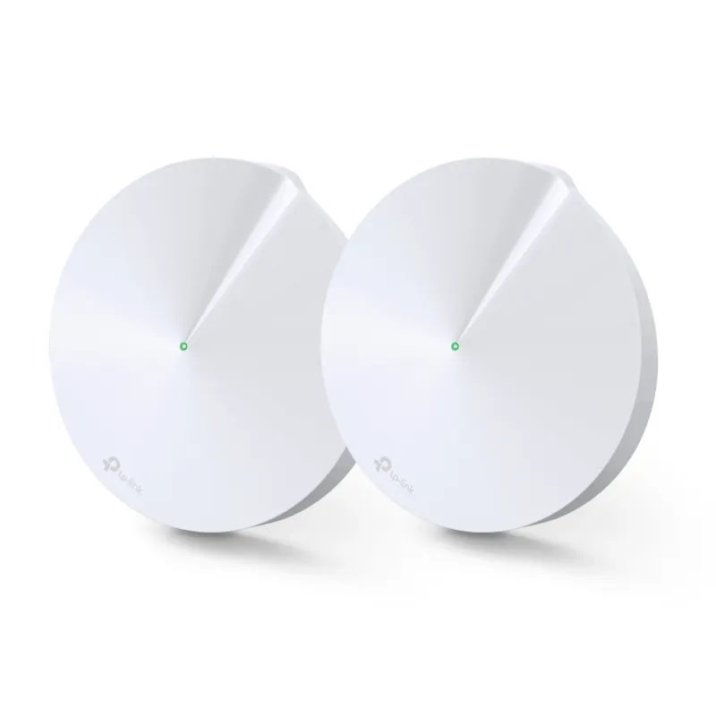 Roteador WiFi TP-Link Deco M5 2-Pack, MU-MIMO, AC1300, Dual Band, Mesh, 2x RJ45 1000Mb/s