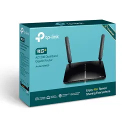 Roteador LTE TP-Link Archer MR600, AC1200 Dual Band, LTE CAT6, 4x RJ45 1000Mb/s - Imagem 3