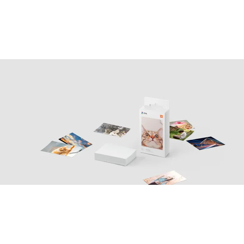 Xiaomi Mi Portable Photo Printer Papier, 20 Blatt, Größe 2x3 Zoll
