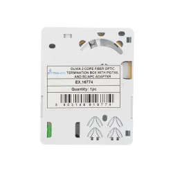 Extralink Olivia | Puszka światłowodowa | 2 spawy, z pigtailem i adapterem SC/APC - Zdjęcie 2