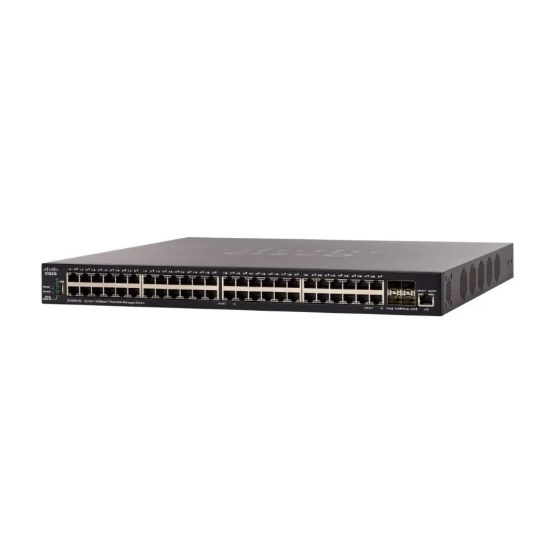 Cisco SX350X-52 Switch, 48x RJ45 10 Gb/s, 4x SFP+