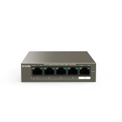Tenda TEG1105P-4-63W Anahtar, 5x 1000Mb/s, 4x PoE, 58W
