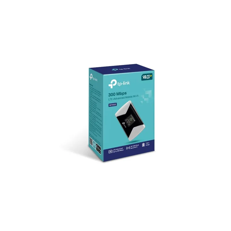 Roteador LTE TP-Link M7450, 4G LTE Cat6, WiFi Dual Band, SIM, MicroSD - Imagem 2