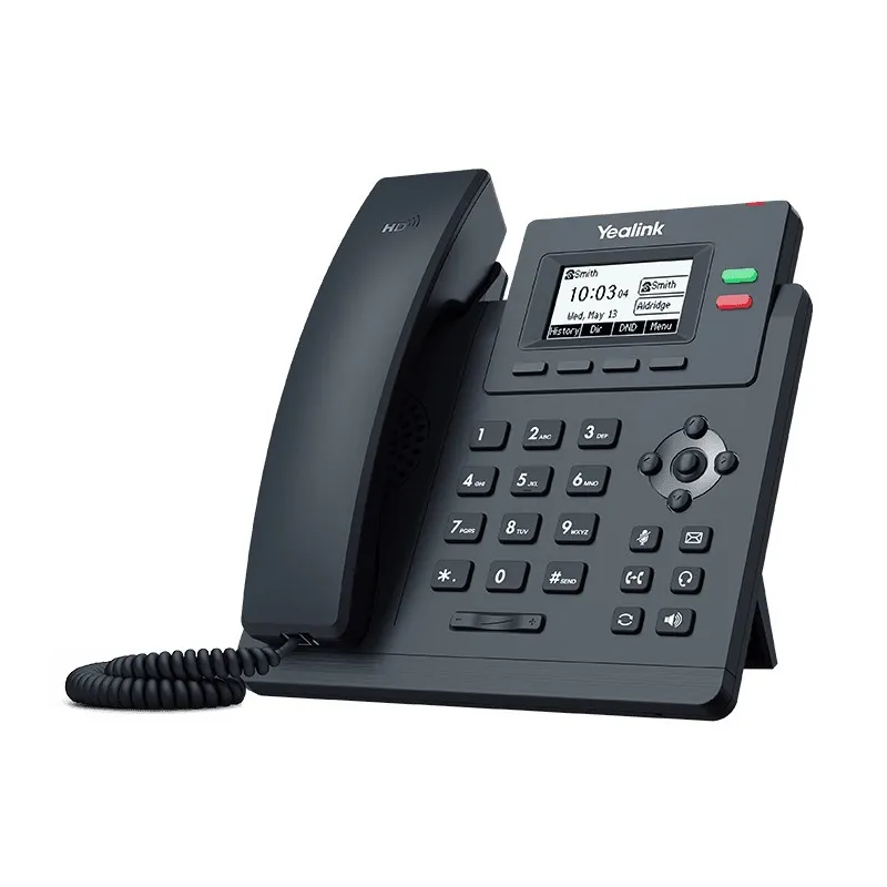 Teléfono VoIP Yealink SIP-T31, 1x RJ45 100Mb/s, pantalla