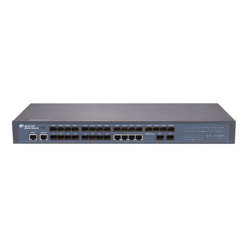 EPON OLT BDCOM P3616-2TE, 16XPON, 2X10G SFP+, 4XGE SFP, 4XGE TX/SFP combo