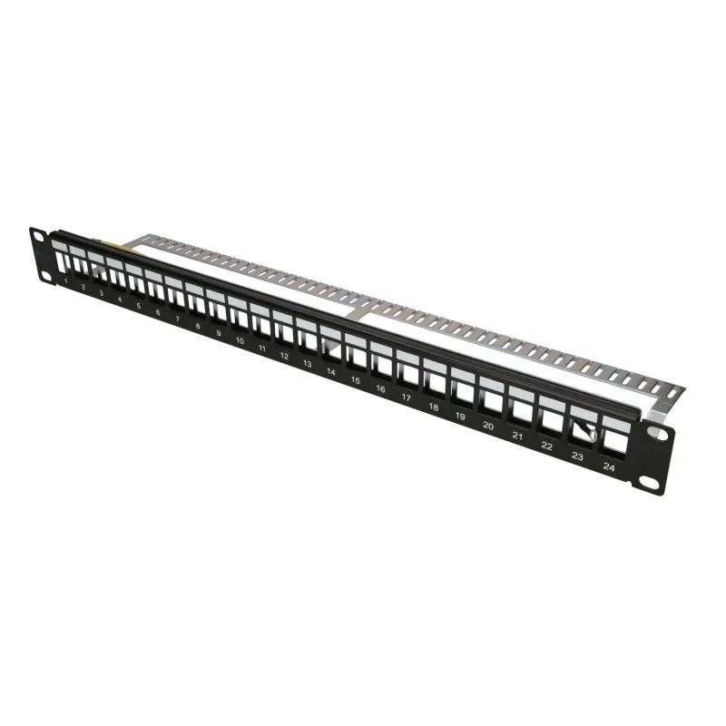 Patch Panel Extralink 24 Porte STP, Modulare, 24 Porte - Immagine 2