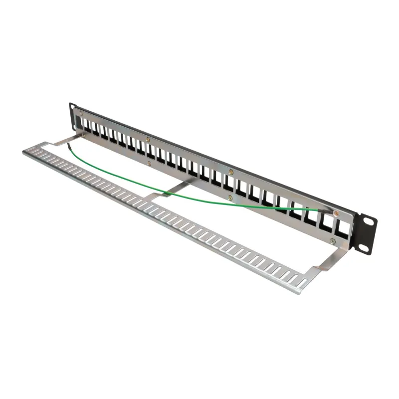 Extralink 24-Port STP Patchpanel, Modular, 24 Ports - Bild 3