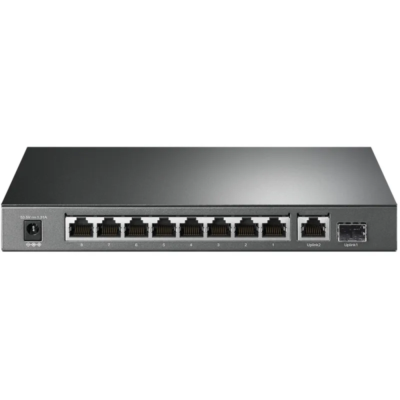 Коммутатор TP-Link TL-SG1210P, 10x RJ45 10Gb/s, 8x PoE+, 1x SFP - Изображение 2