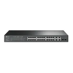 Switch TP-Link TL-SL2428P, 24x RJ45 100Mb/s PoE+, 4x RJ45...