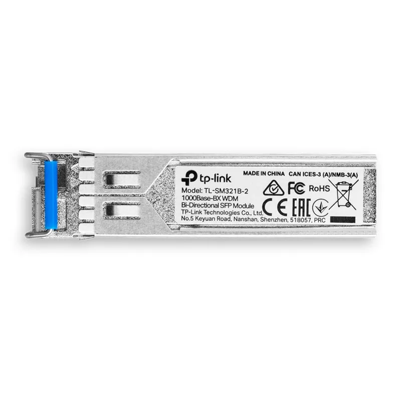 Módulo SFP TP-Link TL-SM321B-2, 1,25Gb/s, LC/UPC, 2km, 1310/1550nm, Monomodo - Imagen 2