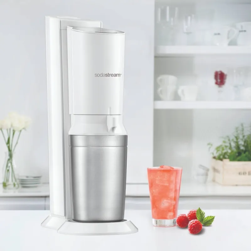 White SodaStream Crystal Sparkling Water Maker - Image 4