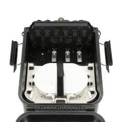 Extralink Jennifer Fiber Optic Box, 16 Splices, Black, with Connector - Image 8