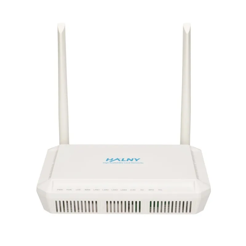 ONT HALNy HL-4GMV4, ONT GPON B+ SC/APC, AC Wave2, Dual Band 2x2 MIMO, 4x RJ45 1000Mb/s, 1x RJ11 - Imagem 3