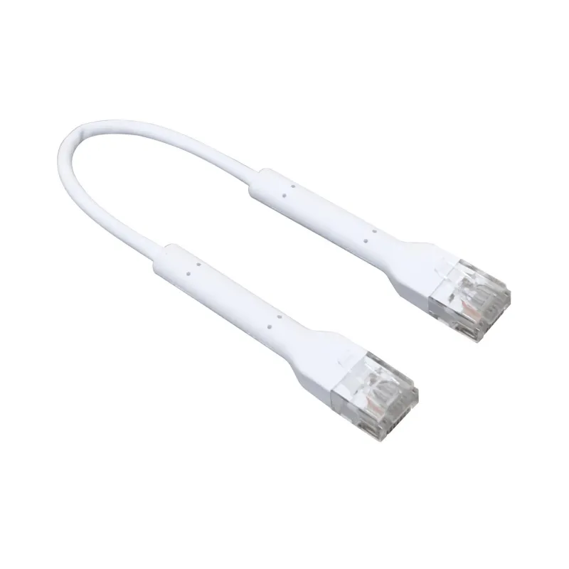 Měděný kabel Ubiquiti U-Cable-Patch-RJ45, UniFi kabel, RJ45, 0,1m, Bílý - Obrázek 2
