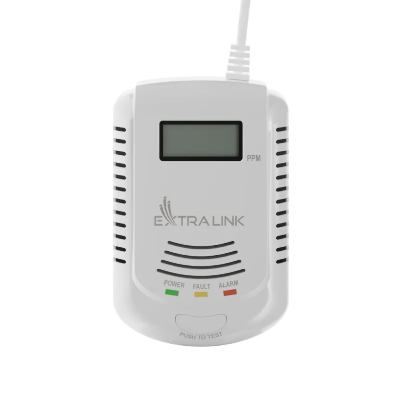 Extralink JKD-808COM Gas and Carbon Monoxide Detector, 110dB - Image 2