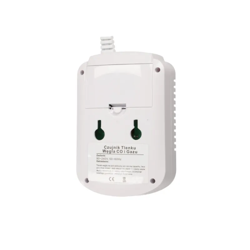 Detector de gas y monóxido de carbono Extralink JKD-808COM, 110dB - Imagen 4