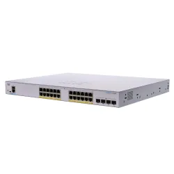 Коммутатор Cisco CBS350-24FP-4X, 24x RJ45 1000Mb/s PoE,...