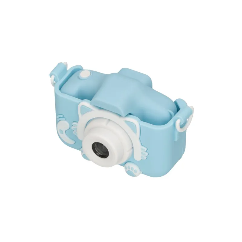 Extralink Kids Camera H27 Single Niebieski | Aparat cyfrowy | 1080P 30fps, wyświetlacz 2.0" - Zdjęcie 5