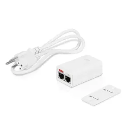 Alimentatore PoE Ubiquiti POE-24-7W-G-WH, 24V, 0.3A, 7W, Gigabit, Bianco - Immagine 2