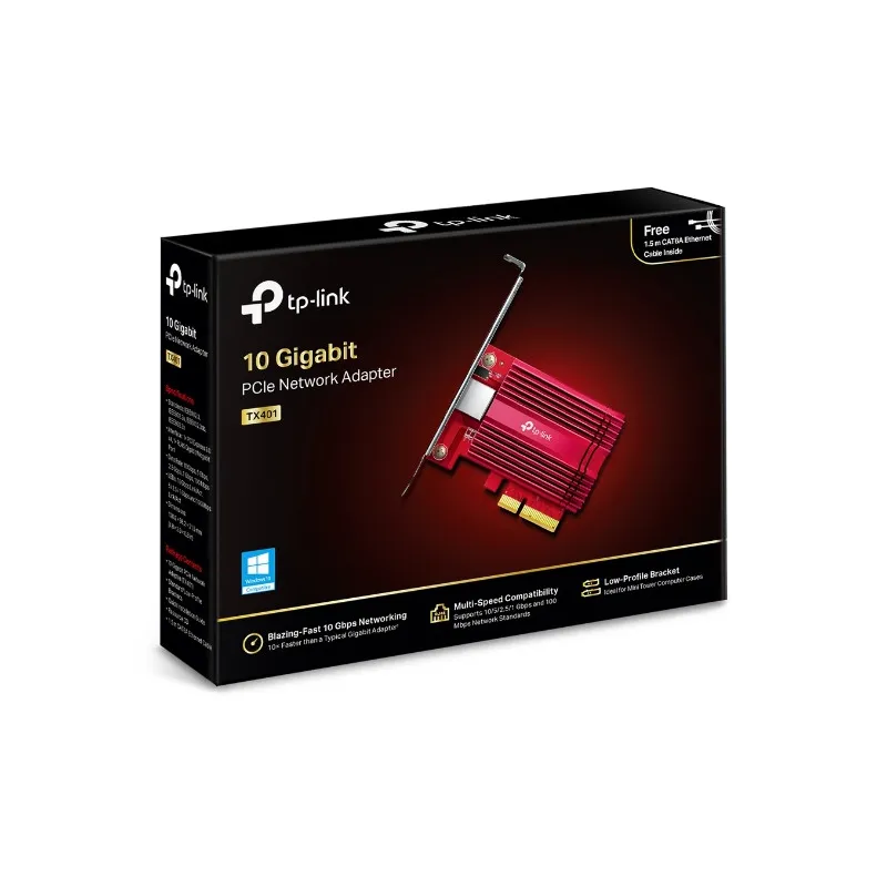 Scheda di rete PCI Express TP-LINK TX401 10 GIGABIT - Immagine 4