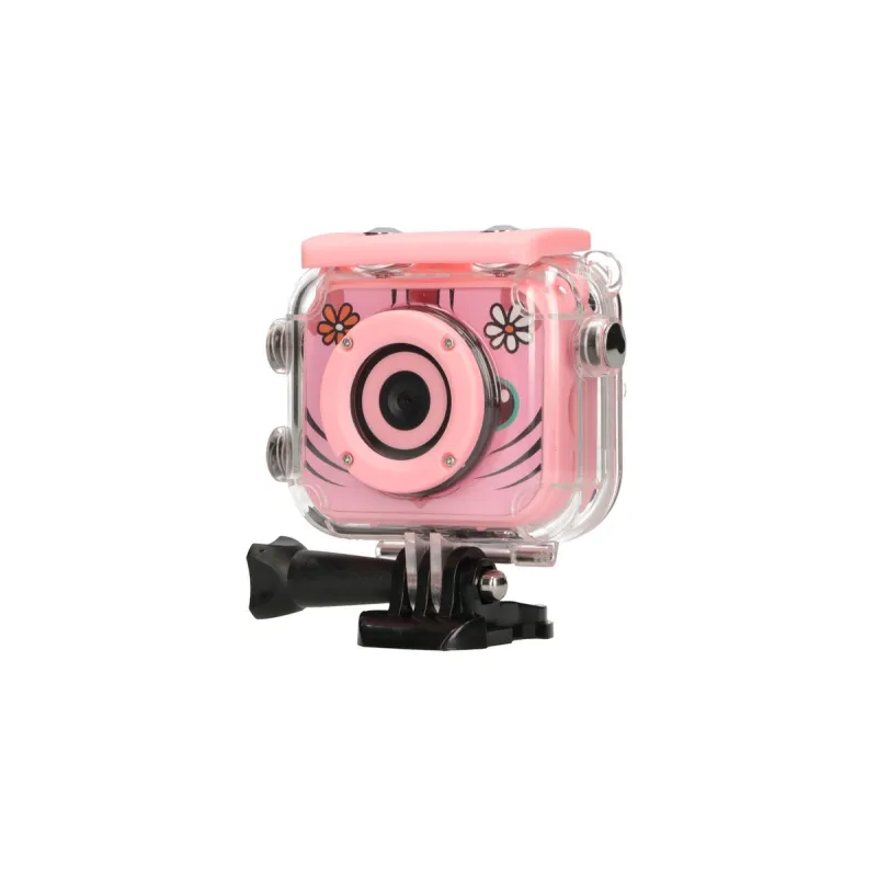 Cámara Extralink Kids H18 Rosa, 1080P 30fps, IP68, Pantalla de 2.0" - Imagen 2
