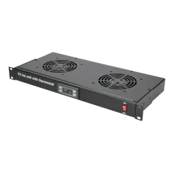 Pannello Ventilatori Extralink, 19", 2 Ventilatori, con Termostato - Immagine 5