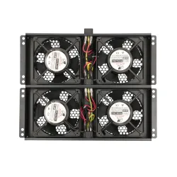 Unidad de refrigeración Extralink, 4 ventiladores, con cable para termostato - Imagen 3