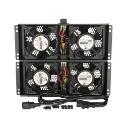 Unidade de refrigeração Extralink, 4 ventoinhas, com cabo para termostato - Imagem 7