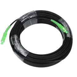 Cavo Patch Extralink SC/APC-SC/APC Piatto Appeso Singolo Modo Simplex, G.657A2, 15m - Immagine 2