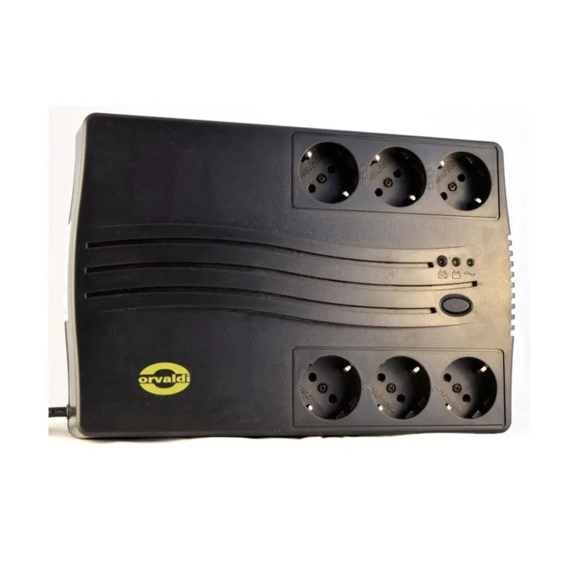 Suministro de energía ininterrumpido Orvaldi 650SP, UPS, 650VA/390W, 7Ah