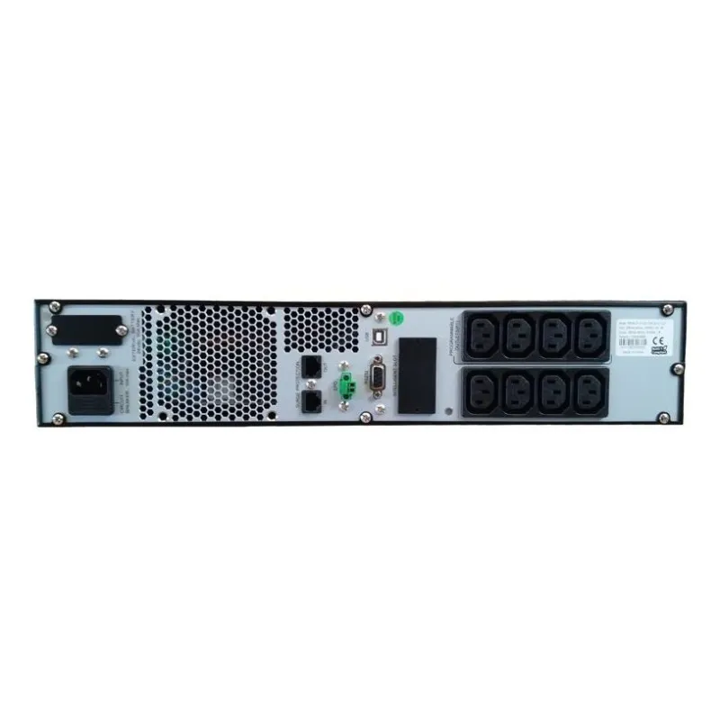 Orvaldi V2000+ Sinus 2U LCD | Zasilacz awaryjny | UPS, 2000VA/1800W, 4x 9Ah - Zdjęcie 3