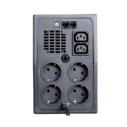 Orvaldi i2000LCD USB unterbrechungsfreie Stromversorgung, UPS, 2000VA/1200W, 2x 9Ah - Bild 2
