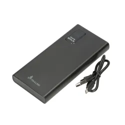 Extralink EPB-067B Powerbank 10000mAh Siyah, Hızlı Şarj USB-C - Görsel 9