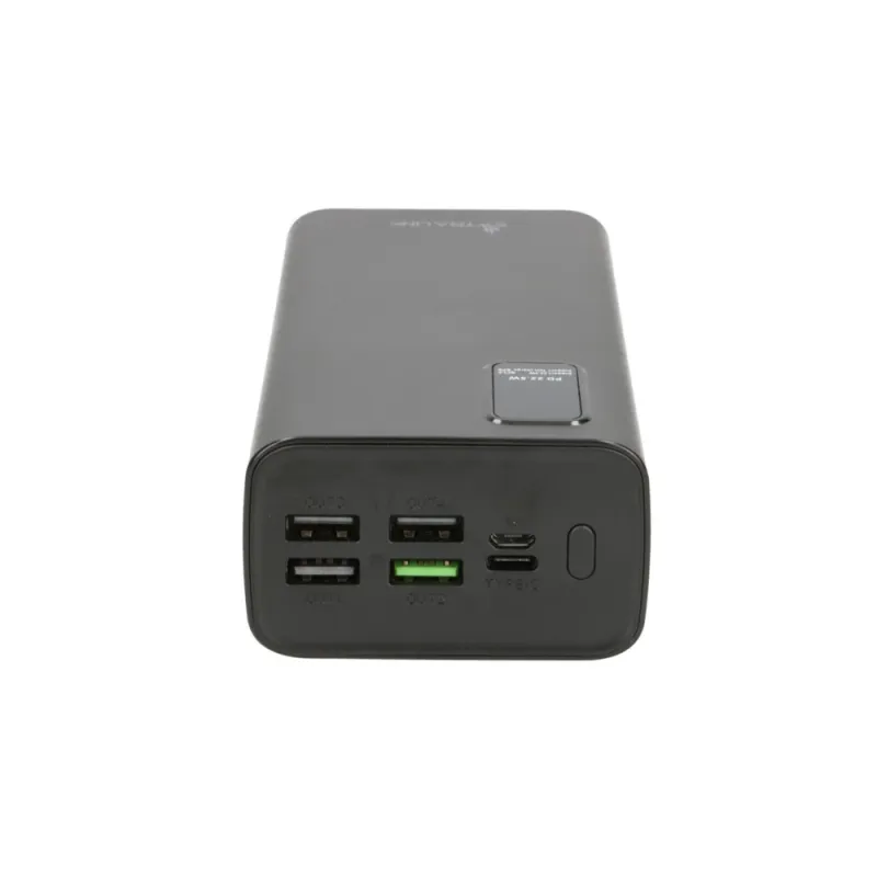 Extralink Powerbank EPB-069 30000mAh Siyah, Hızlı Şarj USB-C Powerbank - Görsel 8