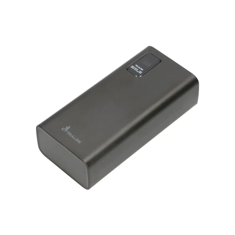 Extralink Powerbank EPB-069 30000mAh Siyah, Hızlı Şarj USB-C Powerbank - Görsel 10