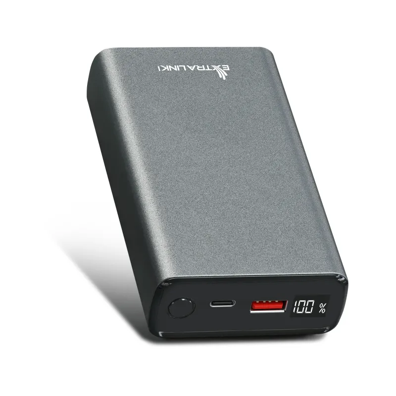 Extralink EPB-126 20000mAh Srebrny | Powerbank | Power bank, 45W PD, USB-C - Zdjęcie 7