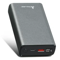Extralink EPB-126 20000mAh Srebrny | Powerbank | Power bank, 45W PD, USB-C - Zdjęcie 8