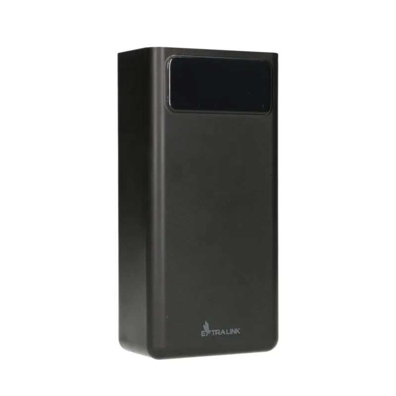 Extralink EPB-114 50000 mAh Siyah Powerbank, USB-C Powerbank - Görsel 4
