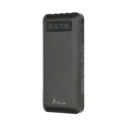 Extralink EPB-083 Powerbank 10000mAh Schwarz, Tragbares Ladegerät, USB-C - Bild 3
