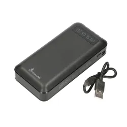Power Bank Extralink EPB-084 20000mAh Preto, Carregador Portátil, USB-C - Imagem 10