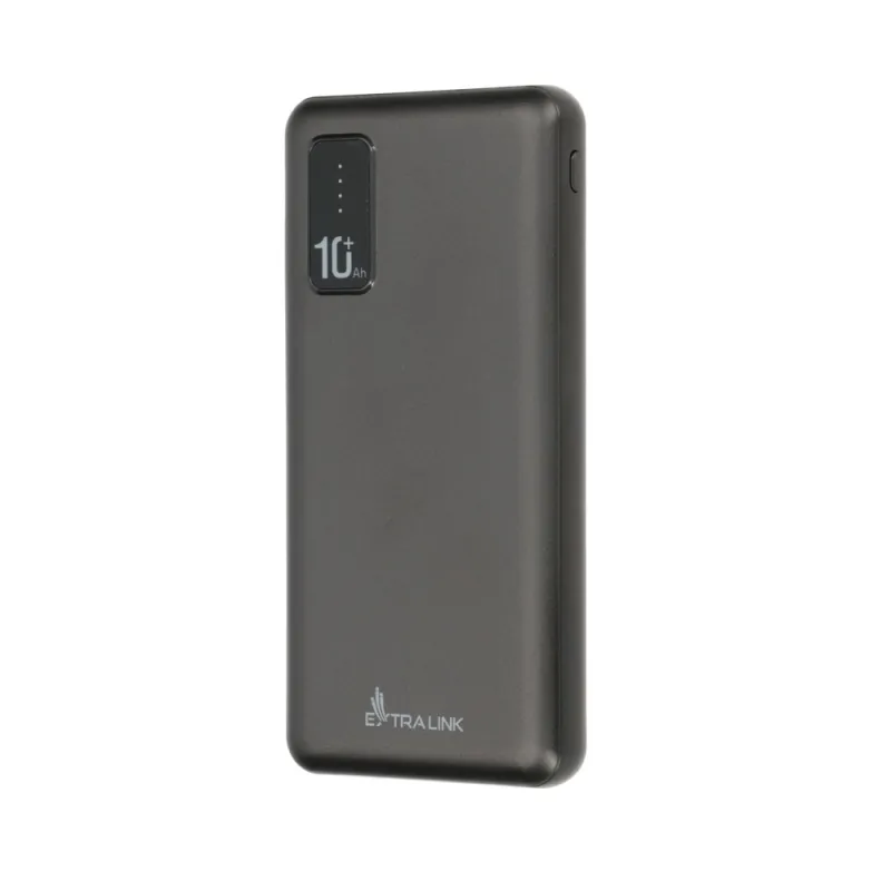 Power Bank Extralink EPB-098B 10000mAh Preto, USB-C - Imagem 3