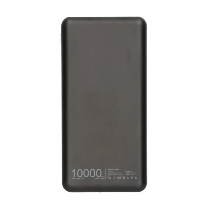 Power Bank Extralink EPB-098B 10000mAh Preto, USB-C - Imagem 6