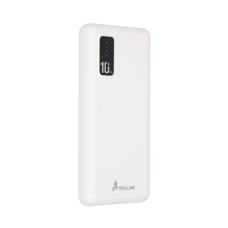 Power Bank Extralink EPB-098W 10000mAh Branco, USB-C - Imagem 4