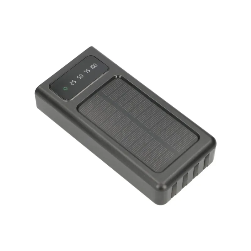 Power Bank Extralink EPB-092 20000mAh Nero, Power Bank Solare, USB-C - Immagine 8