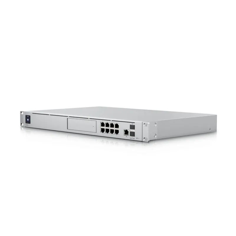 Ubiquiti UDM-SE Konsolu, UniFi Dream Machine, 8x RJ45 1000Mb/s, 1x SFP+, 1x RJ45 2.5Gb/s WAN, 1x SFP+ WAN, 128GB SSD - Görsel 2