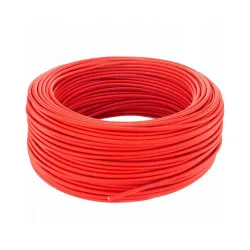 Sol&aacute;rn&iacute; kabel Keno, 6 mm, červen&yacute;, d&eacute;lka 50 m