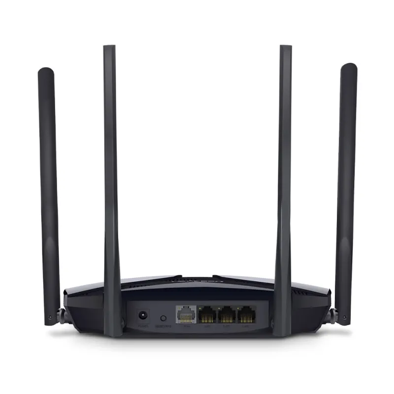 Mercusys MR80X WLAN-Router, AX3000 Dualband, 4x RJ45 1000Mb/s - Bild 2