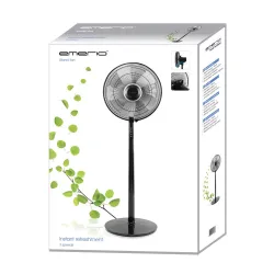 Emerio FN-114474.1 Schwarzer Standventilator, 40 cm, 3 Geschwindigkeitsstufen - Bild 2