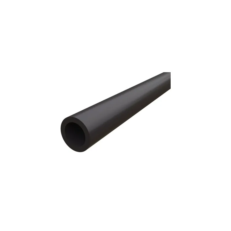 Extralink FGG12X8EX Schwarze Mikroröhre, 12/8 Gerippt